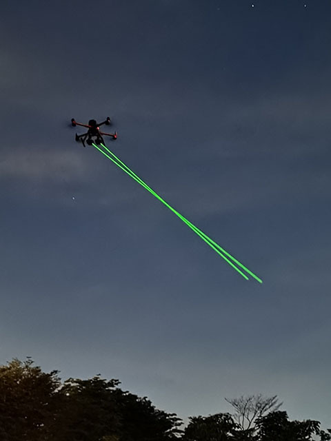 XL-50,XH-Nexus,XL-50 Drone Searchlight Payload | Auto Scan Mode | XH-Nexus
