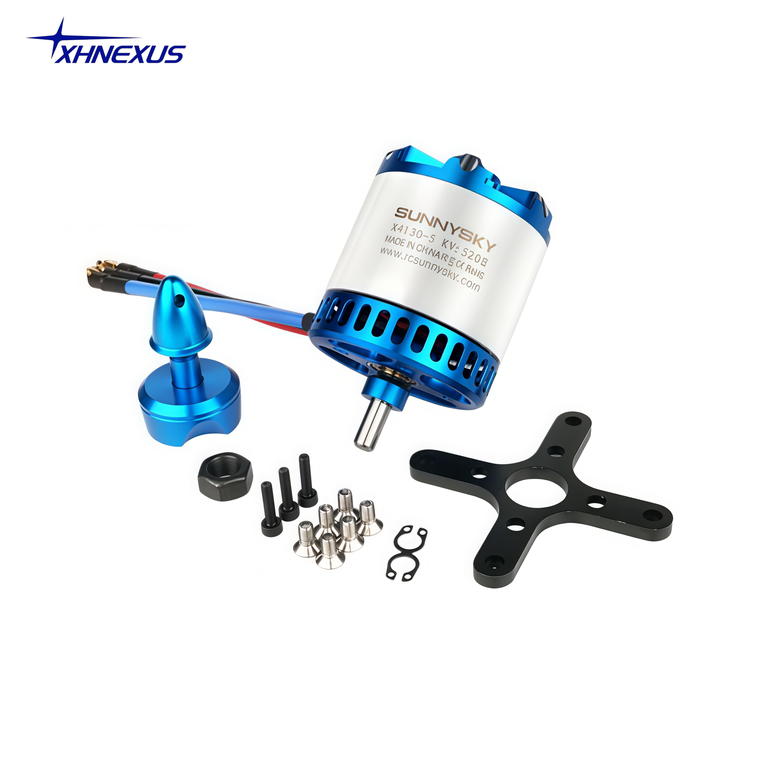 朗宇 X4130 第三代 KV520 暴力 3D 特技固定翼无刷电机,XH-Nexus,Sunnysky X4130 Gen3 KV520 | 70-90级高性能3D遥控无刷电机