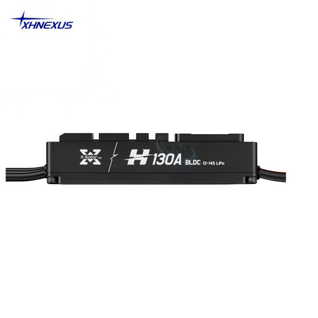 好盈乐天 XRotor H130A 12-14S BLDC 无刷电调 固定翼 / 多旋翼 / 植保无人机通用,XH-Nexus,好盈 H130A 无刷电调 | 12-14S 无刷直流工业电调，适用于农业机械和固定翼无人机