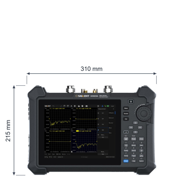 SHN900A Series Handheld Vector Network Analyzer 30 kHz - 26.5 GHz,XH-Nexus,SHN900A Handheld Vector Network Analyzer 30 kHz-26.5 GHz | Portable 2-Port VNA
