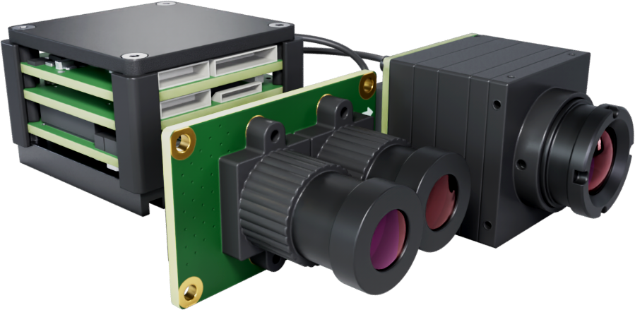 Ultra Dual Visible Light Single Thermal Imaging,XH-Nexus,Ultra Dual Visible Light Single Thermal AI Module | XH-Nexus