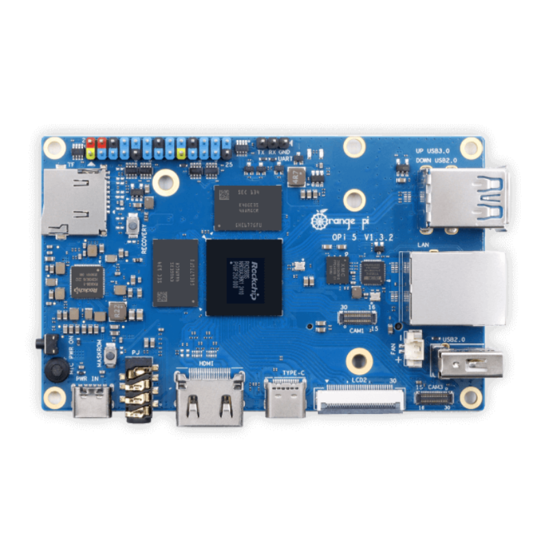 Orange Pi 5（4GB）,XH-Nexus,Orange Pi 5 4GB 开发板 | RK3588S 八核 - XH-Nexus