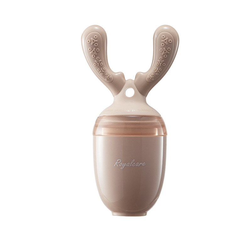 Royalcare Silicone Fruit Feeder Teether in Whale & Deer Designs for Babies 6+ Months