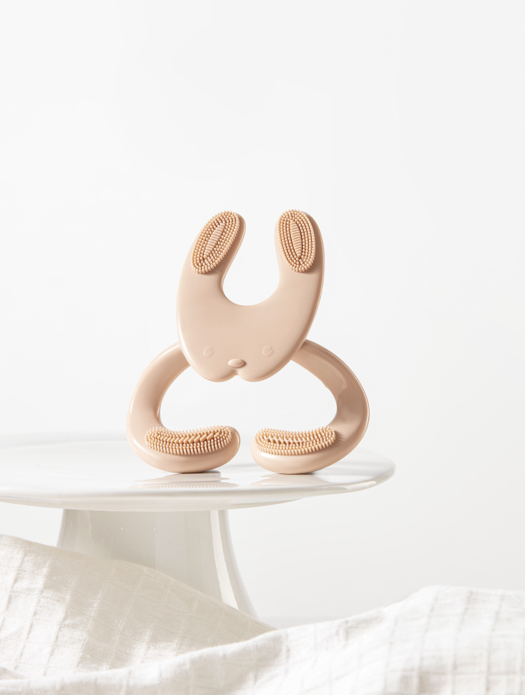 Royalcare Baby Rabbit Teething Toothbrush & Tongue Cleaner