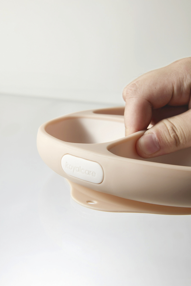 Royalcare Baby Silicone Suction Divided Plate