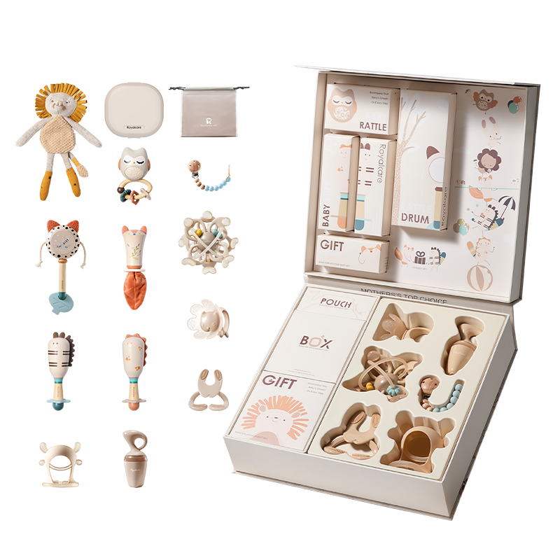 Royalcare Newborn Soothing & Teething Gift Set – Love is the Most Beautiful Gift