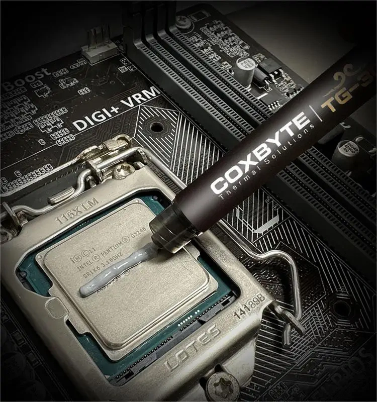 Coxbyte TG-30 2.2g Thermal Paste Thermal Conductive Silicone Grease For Notebook Graphics CPU GPU Cooling Fan Chips