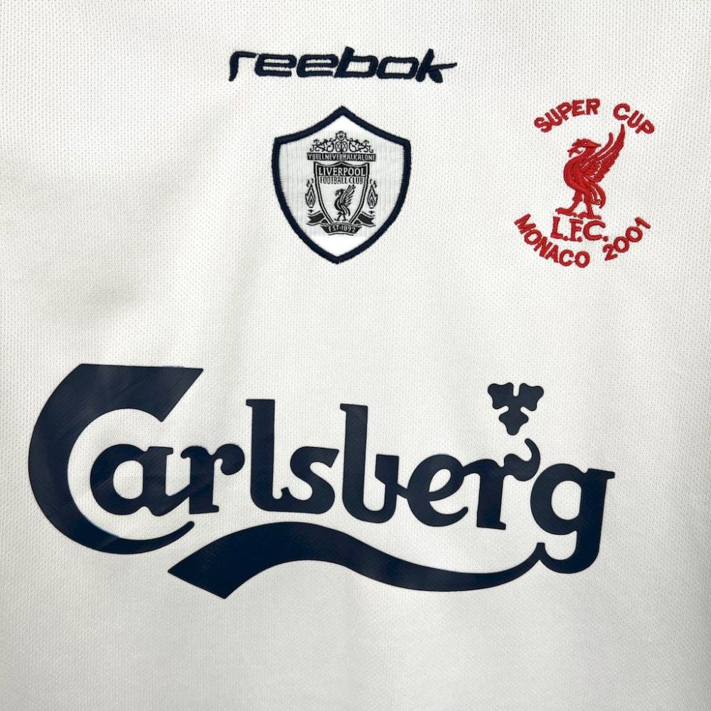 2001-2002 Retro Liverpool Away Football Shirt 1:1 Thai Quality