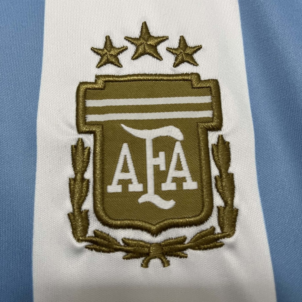 2024 KIDS Argentina Home Football Shirt 1:1 Thai Quality