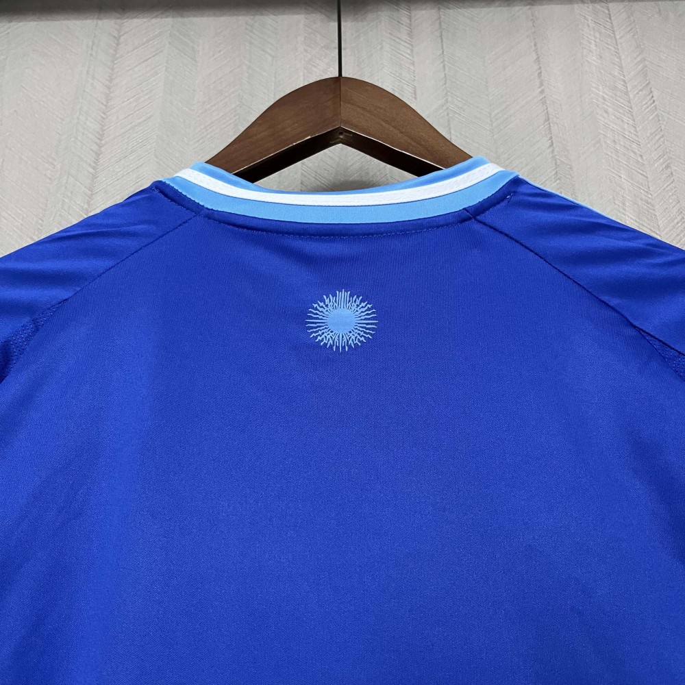 2024 KIDS Argentina Away Football Shirt 1:1 Thai Quality