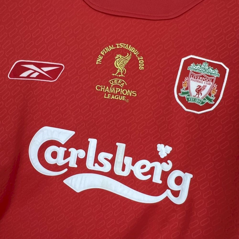 2004-2005 Retro Liverpool Home Football Shirt 1:1 Thai Quality