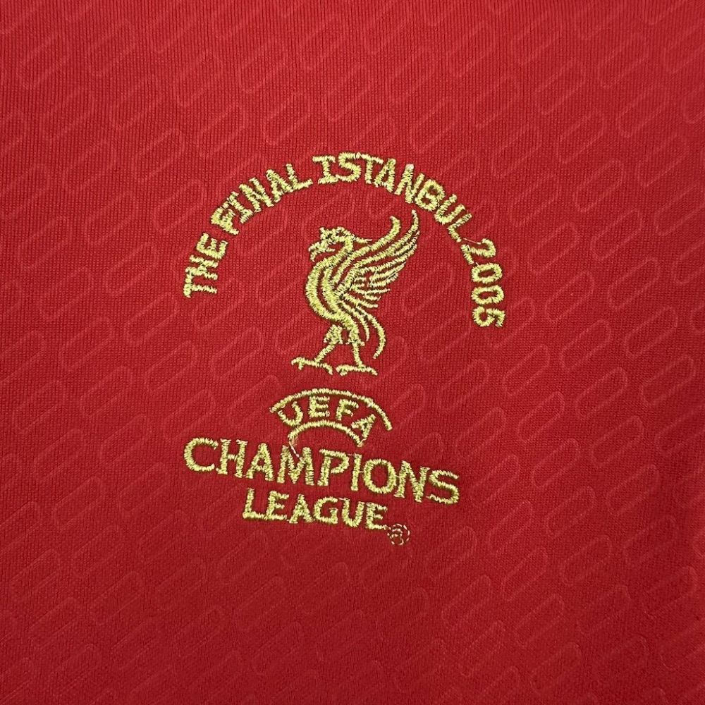 2004-2005 Retro Liverpool Home Football Shirt 1:1 Thai Quality
