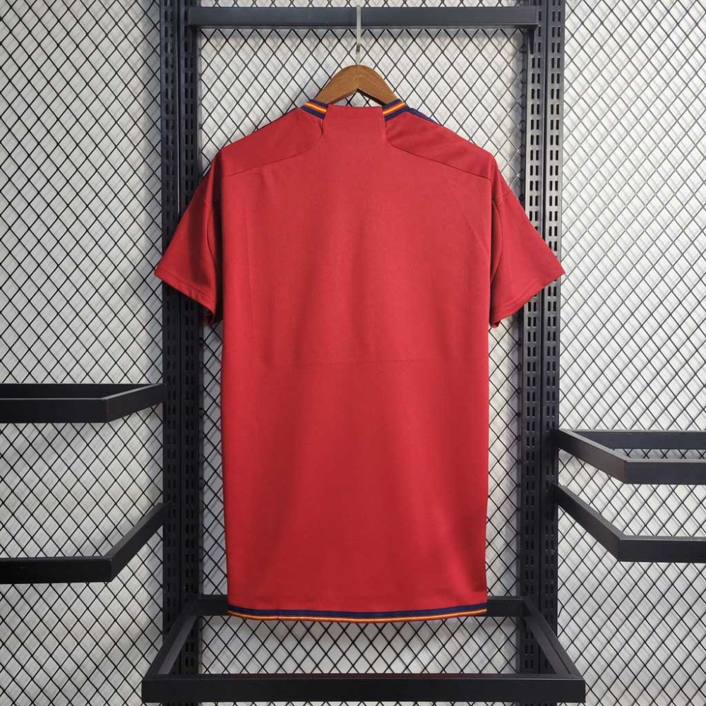 2022 FIFA World Cup Spain Home Football Shirt 1:1 Thai Quality