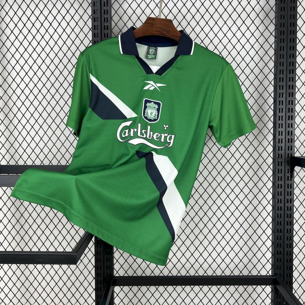 1999-2000 Retro Liverpool Away Football Shirt 1:1 Thai Quality