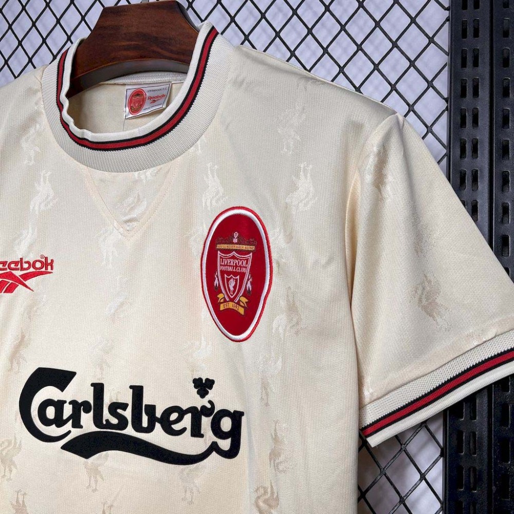 1996-1997 Retro Liverpool Away Football Shirt 1:1 Thai Quality