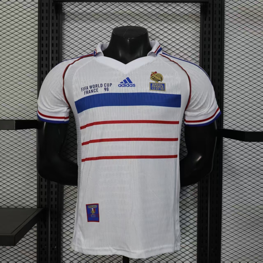 France Retro Away Football jersey 1:1 China Quality