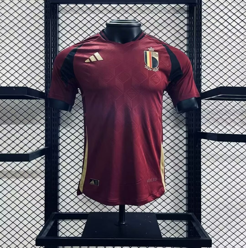 2024-2025 Belgium Home Football jersey Player edition 1:1  China Quality