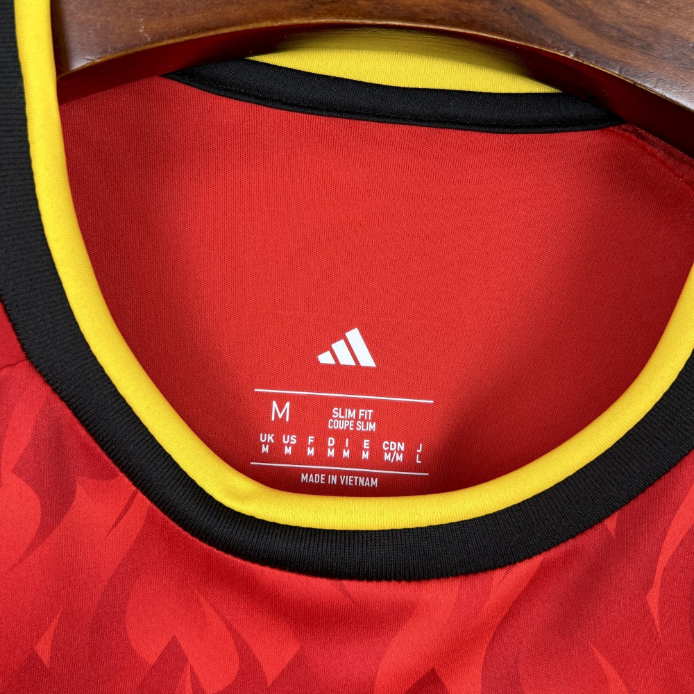 2026 Belgium World cup Home Football jersey Fan edition 1:1  China Quality
