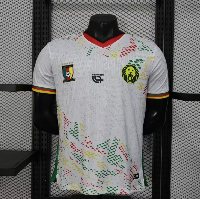 2026 World Cup Cameroon Away Football jersey Player edition 1:1  China Quality