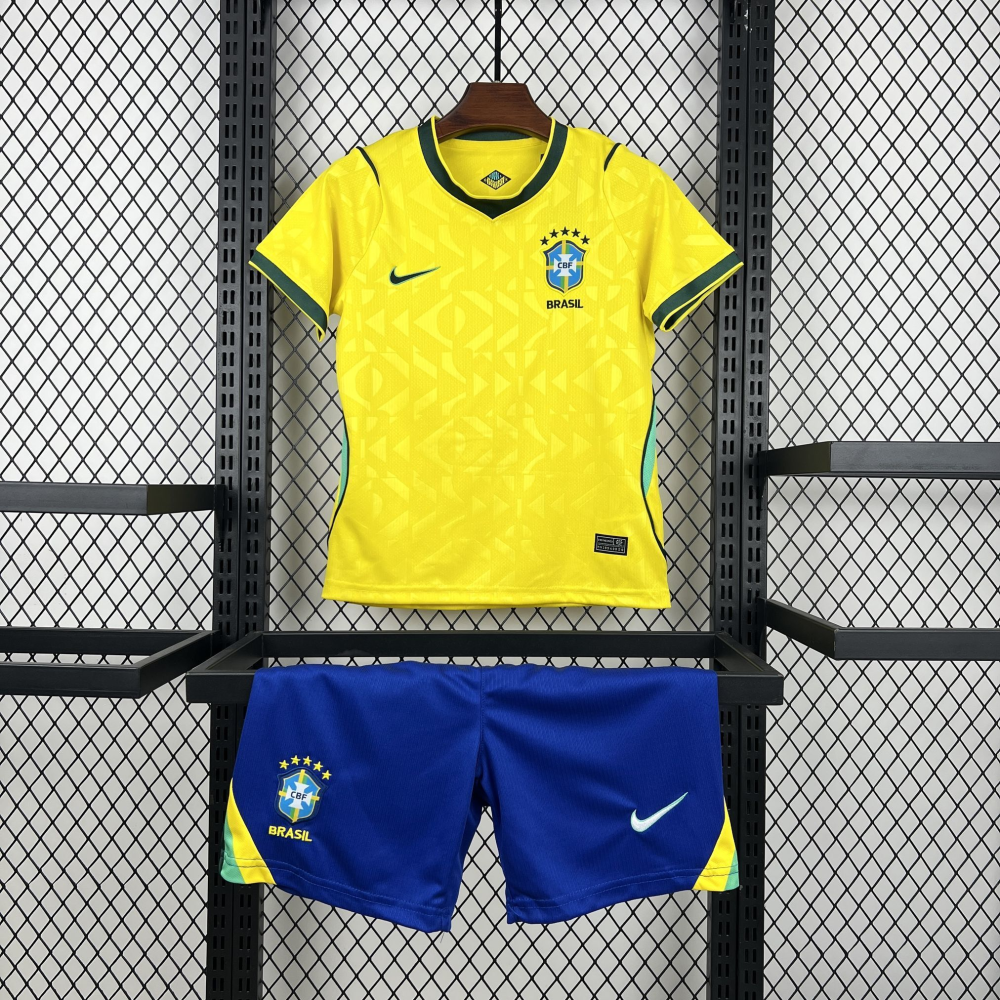 2026 World cup Brazil KIDS Home Football Shirt 1:1 China Quality