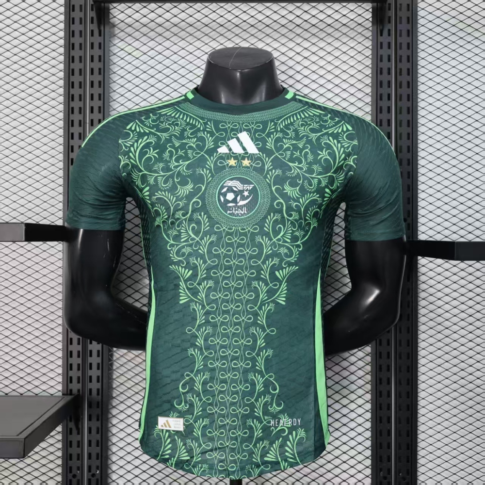 2025-2026  Algeria Green Special Edition Football Shirt Player Edition 1:1  China Quality
