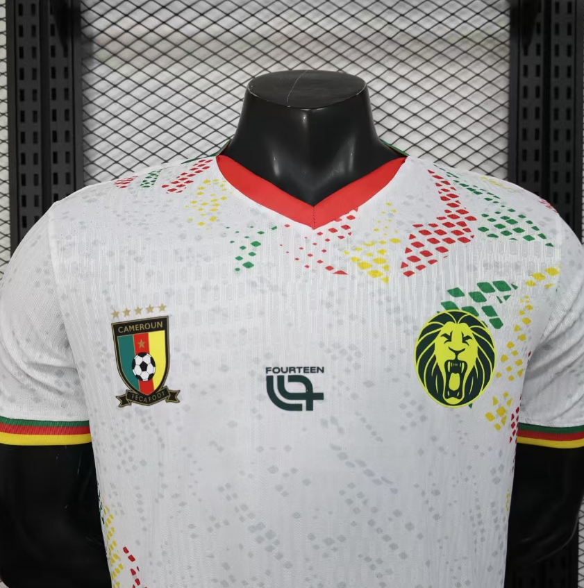 2026 World Cup Cameroon Away Football jersey Player edition 1:1  China Quality