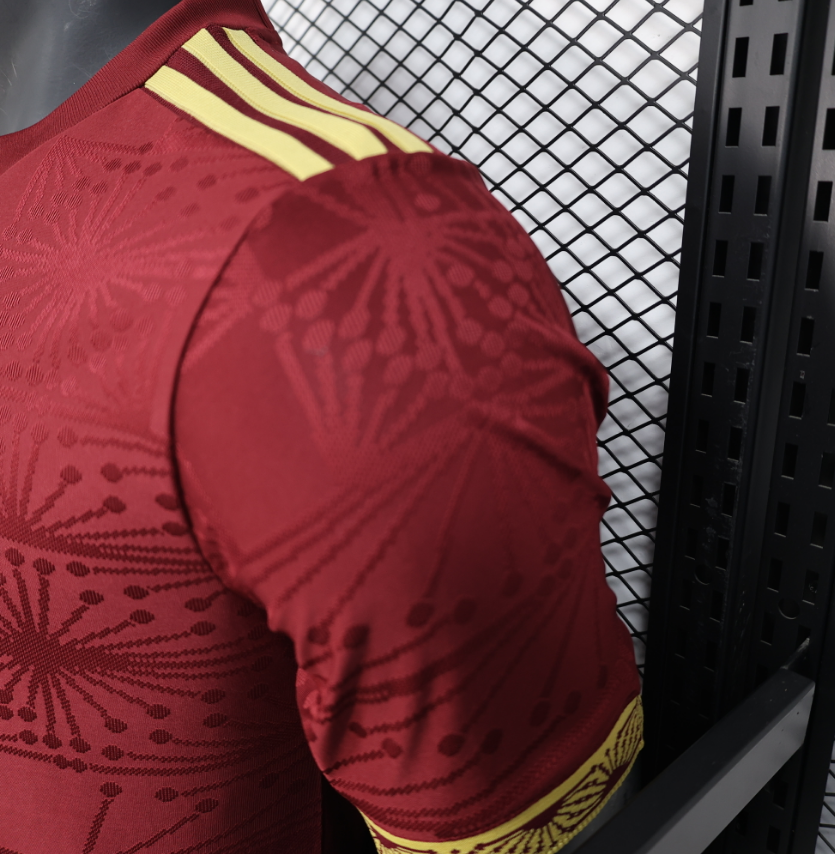 2025-2026 Mexico Red Gold Jersey Player Version 1:1  China Quality