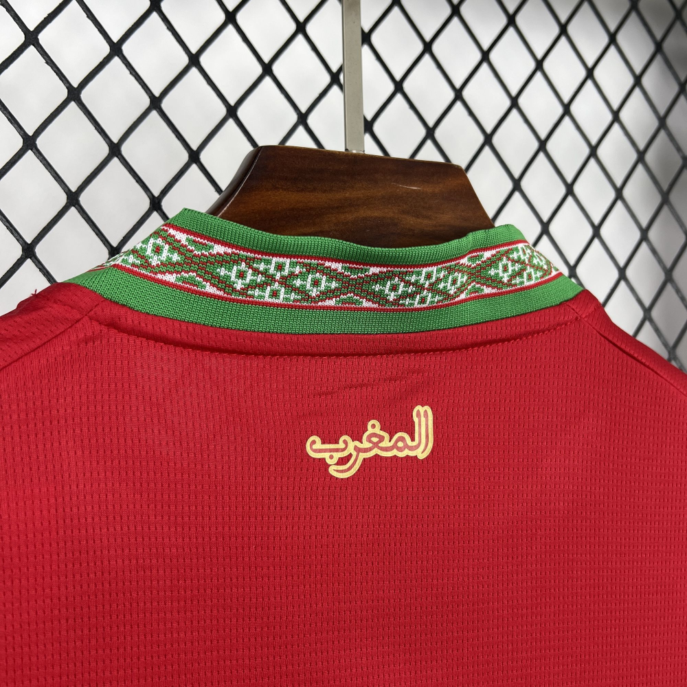 2026 World cup Morocco Home Football jersey Fan edition1:1  China Quality