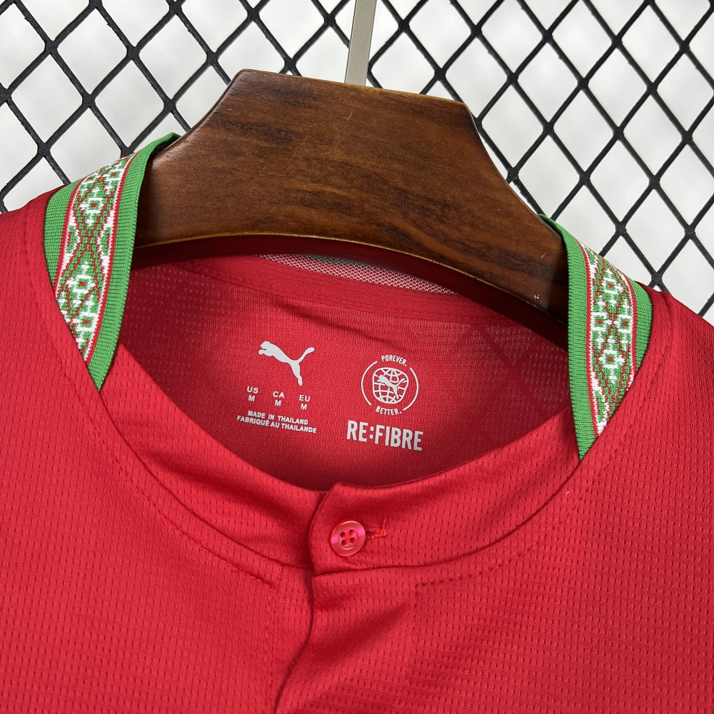 2026 World cup Morocco Home Football jersey Fan edition1:1  China Quality