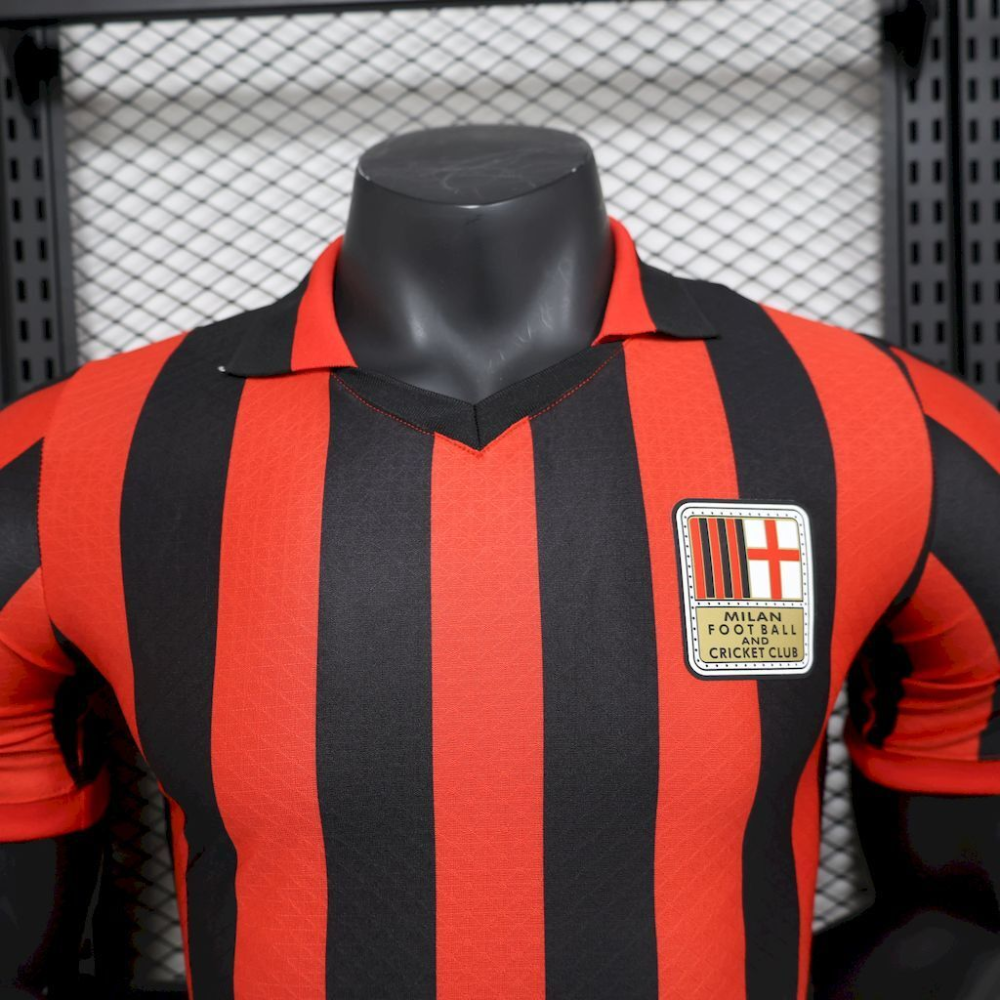 2024-2025 AC Milan Club 125th Anniversary Edition Retro Player edition1:1  China Quality