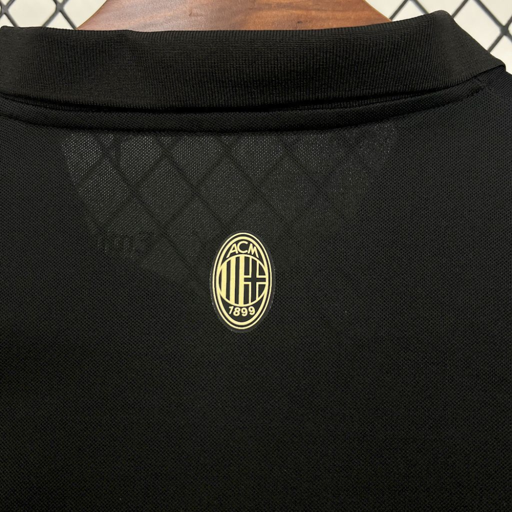 2024-2025 AC Milan 125th Black goalkeeper Retro Jersey Fan edition 1:1 China Quality