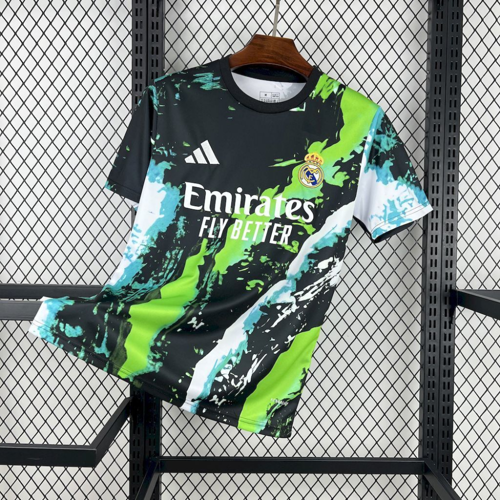 2025-2026 Real Madrid Club Football Colorful training Jersey Jersey Fan edition 1:1 China Quality