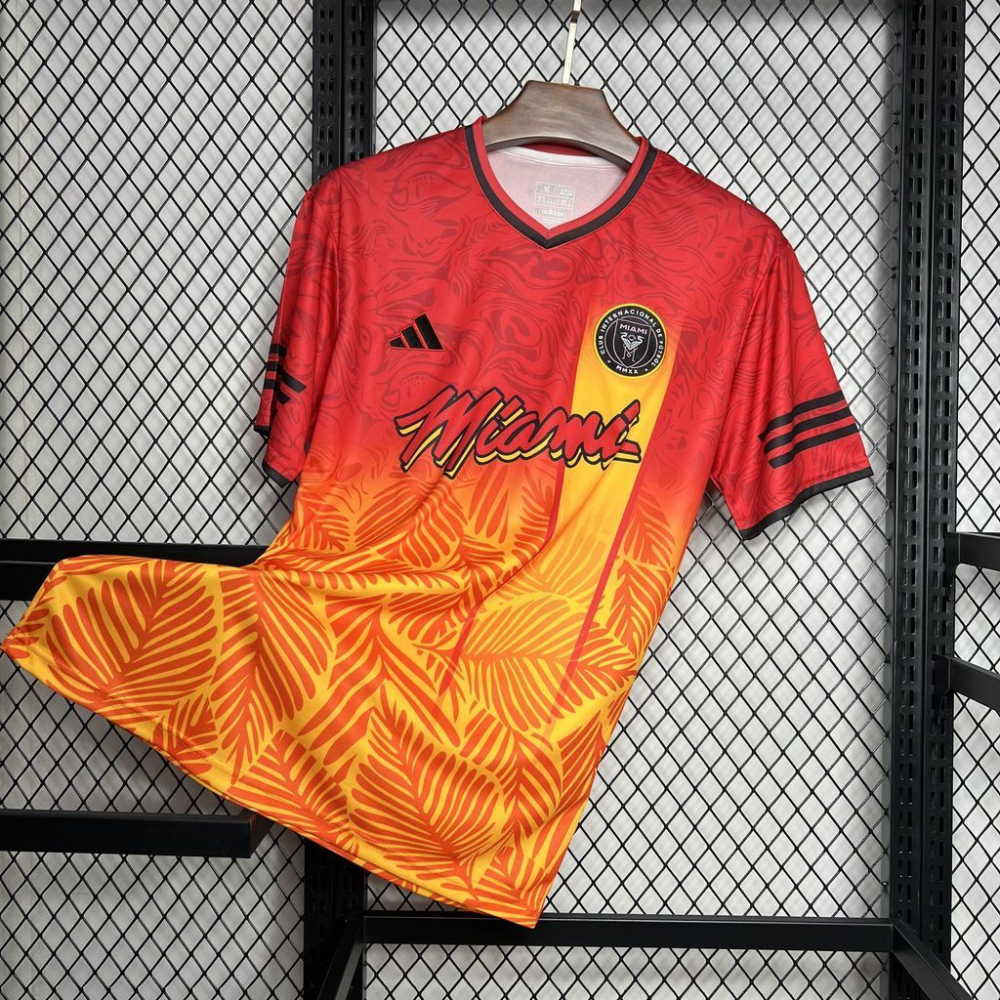 2024-2025 Inter Miami Club Flame Edition Football Jersey Fan edition 1:1  China Quality