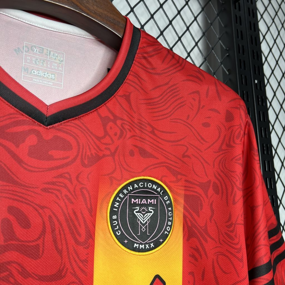 2024-2025 Inter Miami Club Flame Edition Football Jersey Fan edition 1:1  China Quality