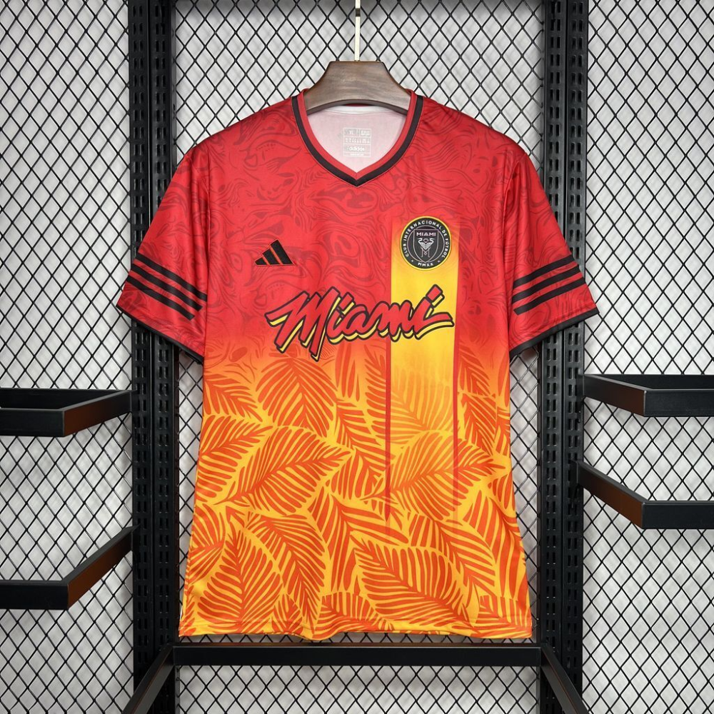 2024-2025 Inter Miami Club Flame Edition Football Jersey Fan edition 1:1  China Quality