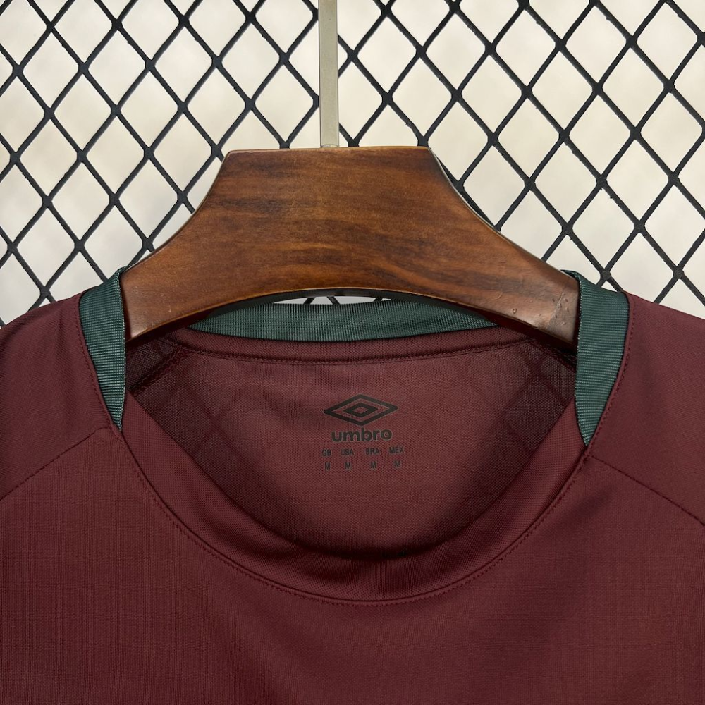 2025-2026 Fluminense Club Maroon pre-race training Football Jersey Fan edition 1:1  China Quality
