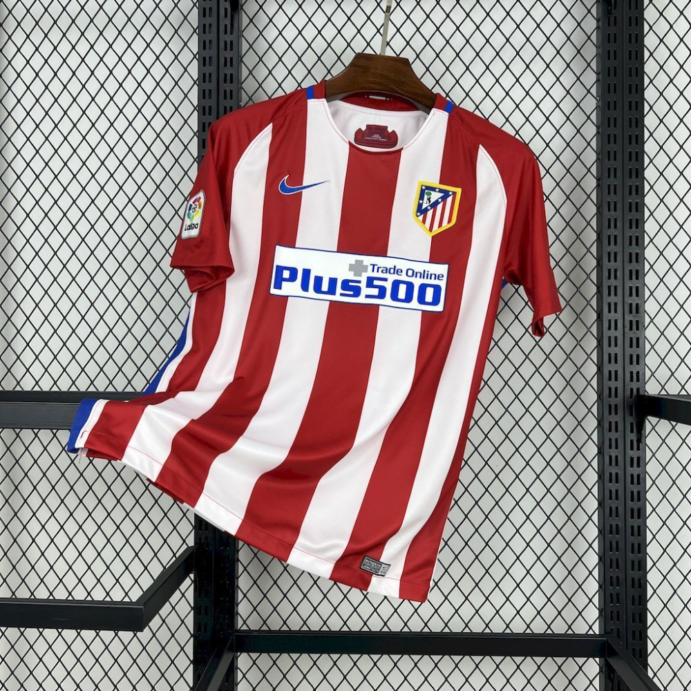 2016-2017 Atletico Madrid Retro Home Retro Jersey 1:1 China Quality