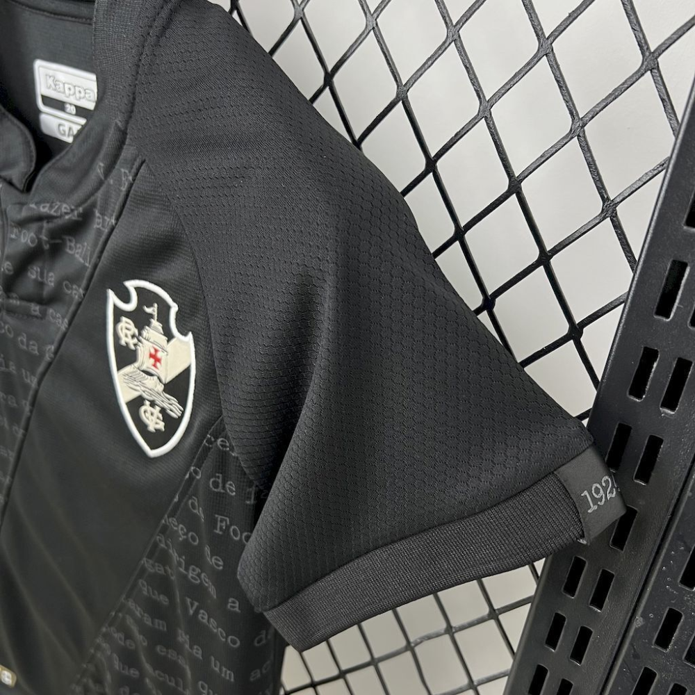 2024-2025 Vasco da Gama Club Black Kids Kit Jersey Fan version 1:1 China Quality