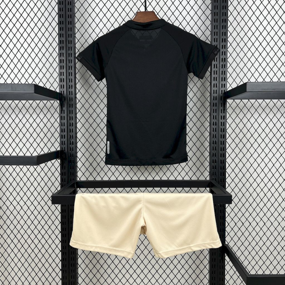 2024-2025 Vasco da Gama Club Black Kids Kit Jersey Fan version 1:1 China Quality