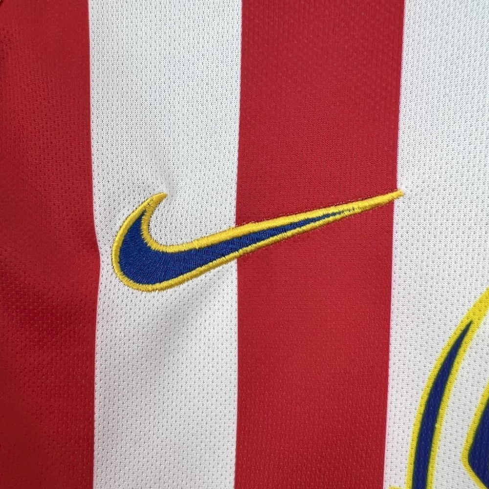 2004-2005 Atletico Madrid Retro Home Retro Jersey 1:1 China Quality