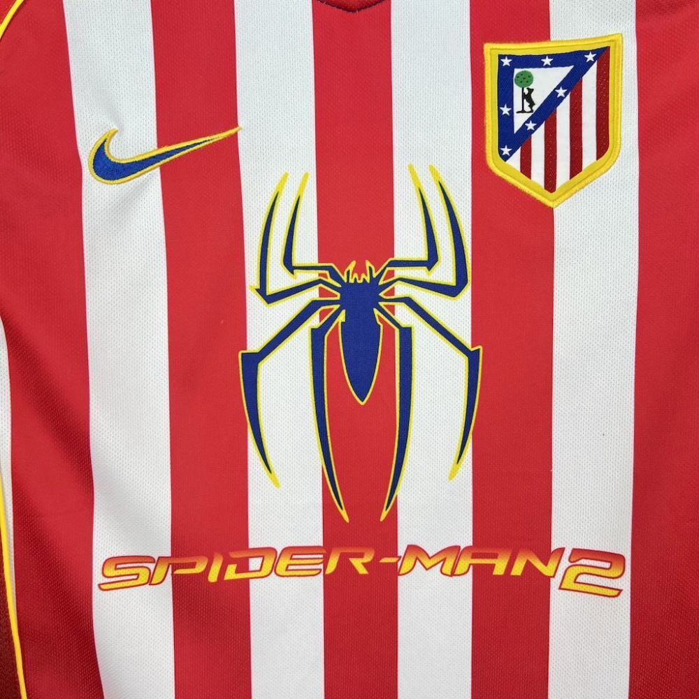 2004-2005 Atletico Madrid Retro Home Retro Jersey 1:1 China Quality