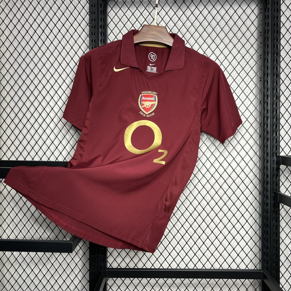 2005-2006 Arsenal Home Retro Jersey 1:1 China Quality