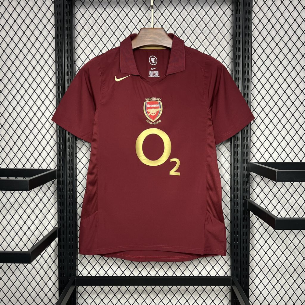 2005-2006 Arsenal Home Retro Jersey 1:1 China Quality