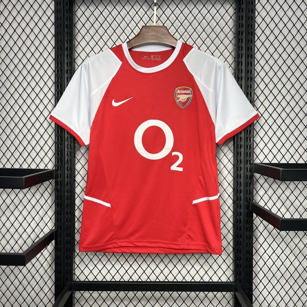 2002-2004 Arsenal  Home Retro Jersey 1:1 China Quality