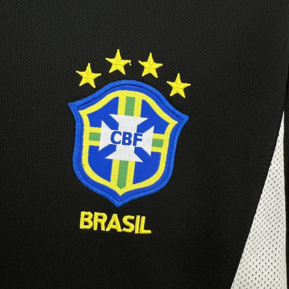 2002 Brazil Retro Goalkeeper Football jersey Fan edition 1:1 China Quality