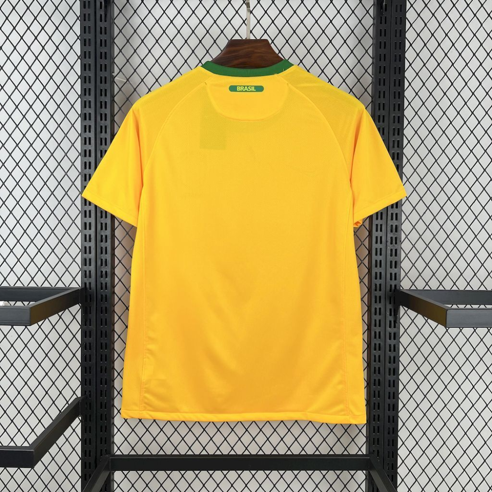 2010 Brazil Retro Home Football jersey Fan edition 1:1 China Quality
