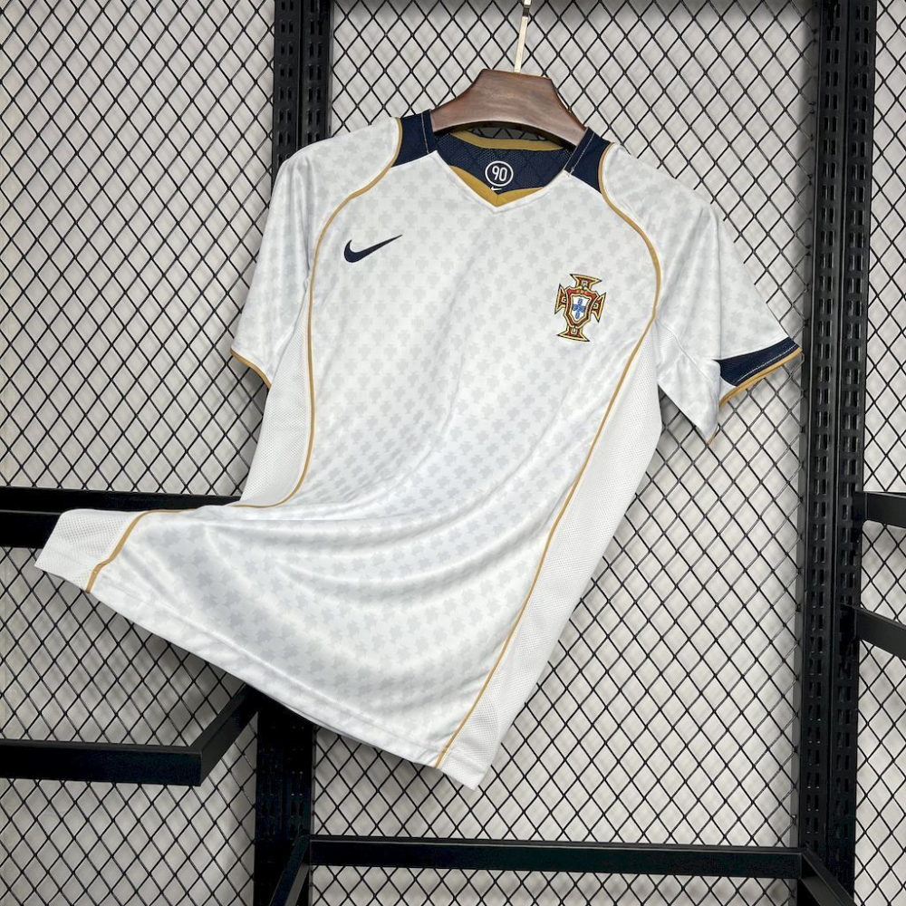 2004 Portugal Retro Away Football jersey Fan edition 1:1 China Quality
