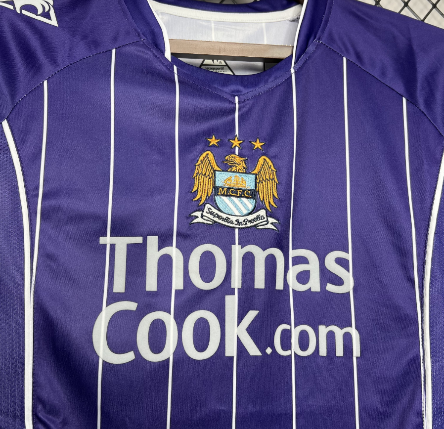 2007-2008 Manchester City Club Retro Away Jersey Football Shirt 1:1 China Quality