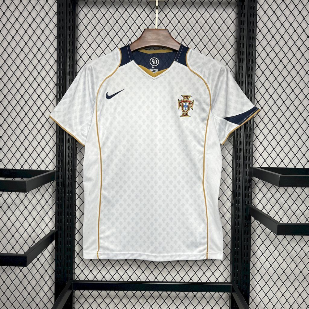 2004 Portugal Retro Away Football jersey Fan edition 1:1 China Quality