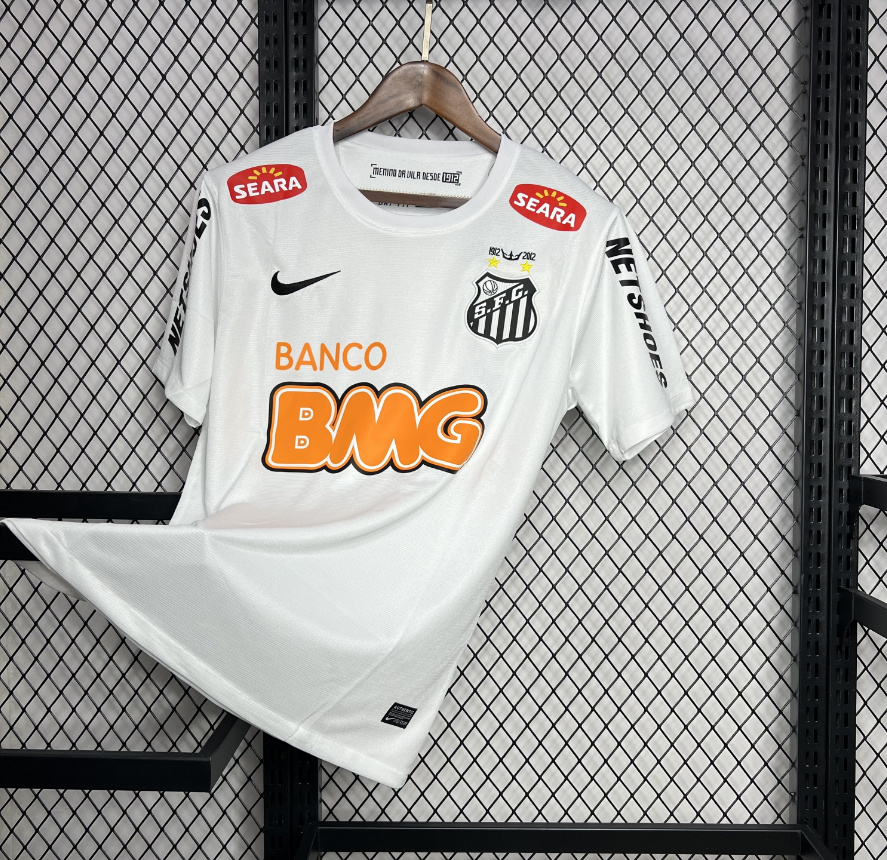 2011-2012 Santos Club Retro Centennial Home Jersey Football Shirt 1:1 China Quality